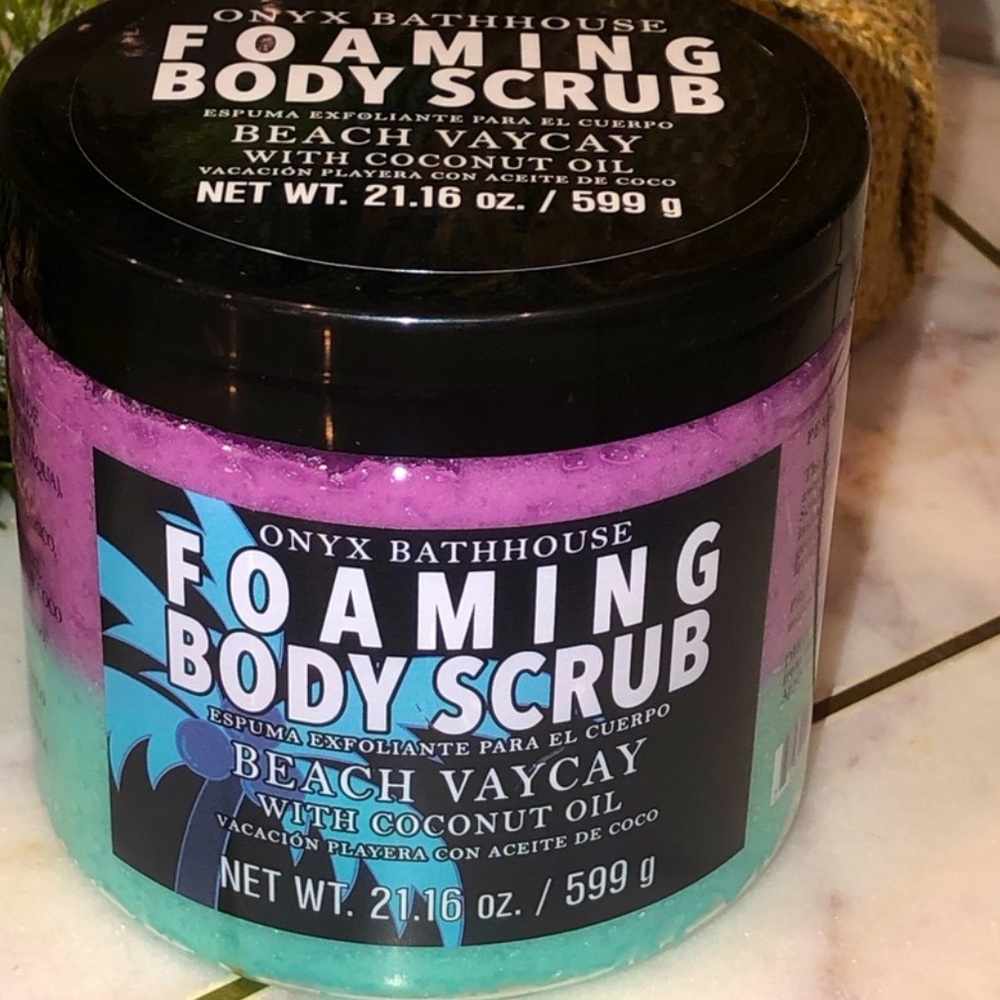 ✨NWT✨ Onyx Bathhouse BEACH VACAY Foaming Body Scrub